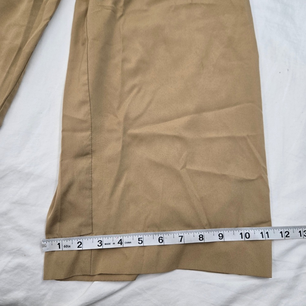 Aurelia M Super High Rise Wide Leg Crop Pants 24 Inseam Pull On Palazzo - Picture 8 of 10